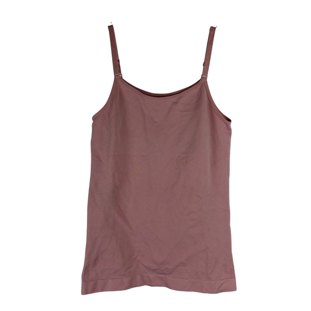 Shapermint Camisole Women 2XL Essentials Seamless Compression Mauve Pink